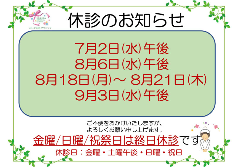 休診